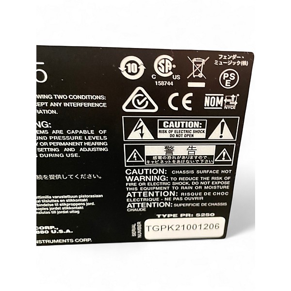 Used Fender Mustang LT25 25W 1x8 Guitar Combo Amp