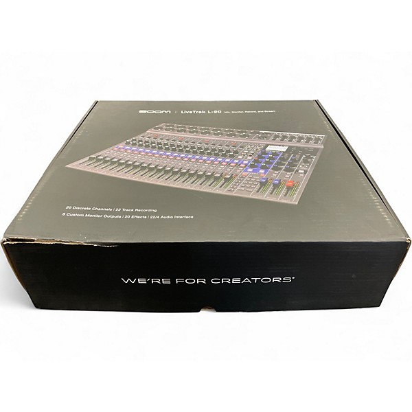 Used Zoom Livetrak L20 Digital Mixer