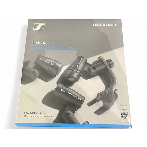 Used Sennheiser e604 3 Pack Drum Microphone
