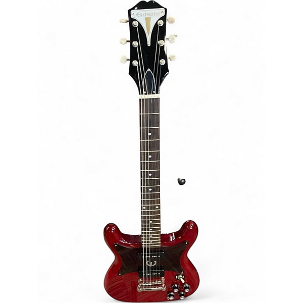Used Epiphone Wilshire P90 Cherry Solid Body Electric Guitar