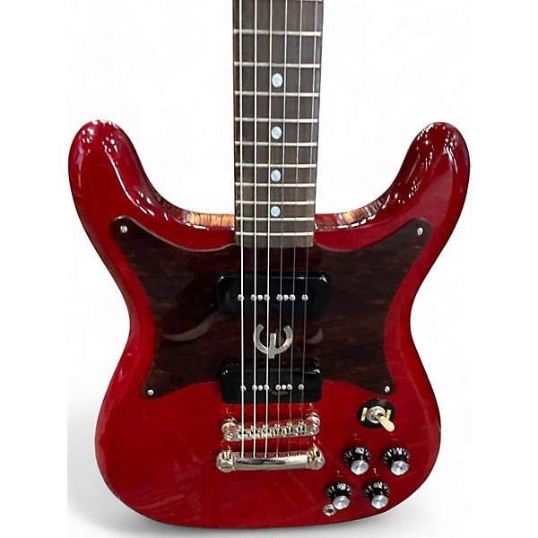 Used Epiphone Wilshire P90 Cherry Solid Body Electric Guitar