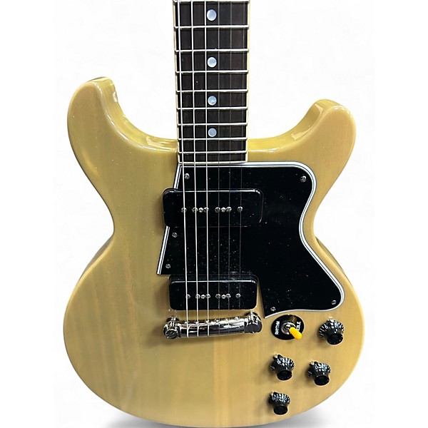 Used Epiphone INSPIRED BY GIBSON 1960 LES PAUL DOUBLE CUT TV Yellow Solid Body Electric Guitar