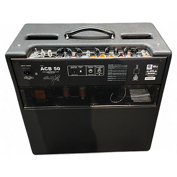Used Fender ACB-50 Adam Clayton Signature Tube Bass Combo Amp Tube Bass Combo Amp