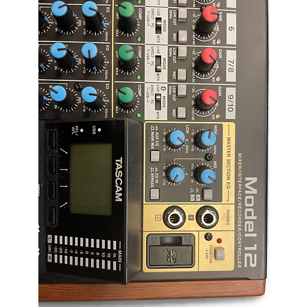 Used TASCAM MODEL 12 Unpowered Mixer