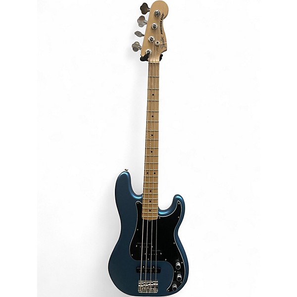 Used Fender American Performer Precision Bass SATIN LAKE PLACID BLUE Electric Bass Guitar