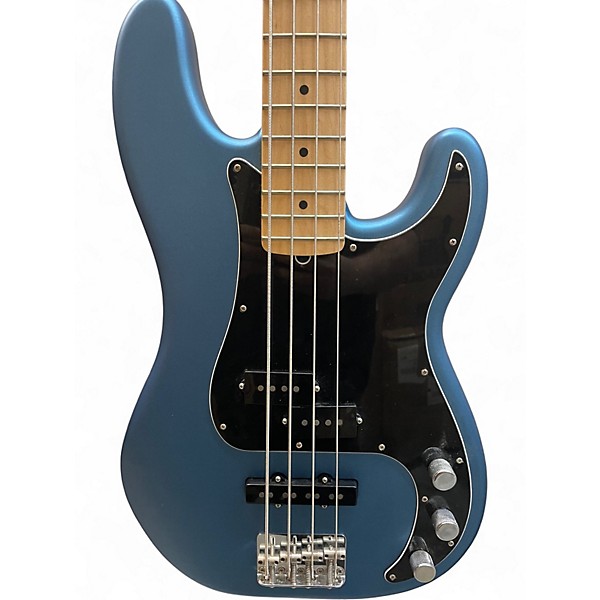 Used Fender American Performer Precision Bass SATIN LAKE PLACID BLUE Electric Bass Guitar