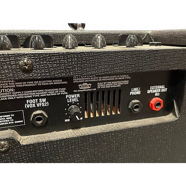 Used VOX AD50VT 1x12 50W Guitar Combo Amp