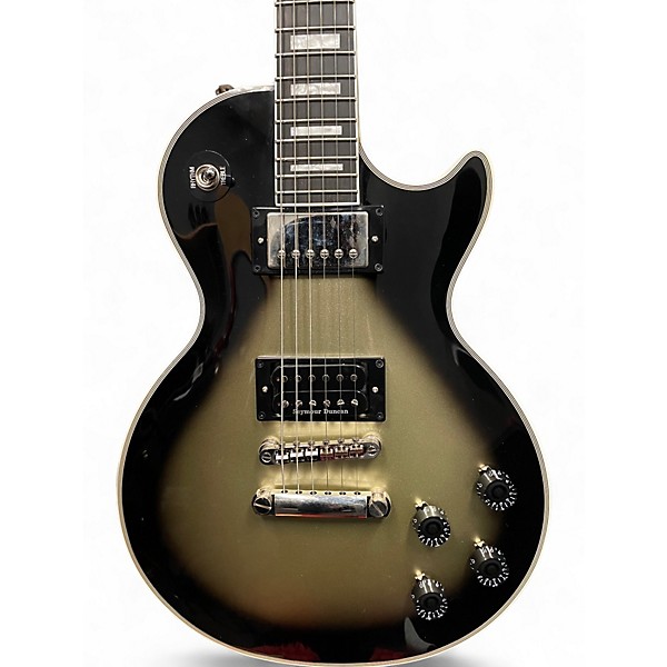 Used Epiphone Adam Jones Signature Art Series Les Paul Custom Silverburst Solid Body Electric Guitar