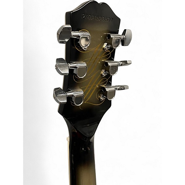 Used Epiphone Adam Jones Signature Art Series Les Paul Custom Silverburst Solid Body Electric Guitar