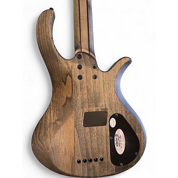 Used Schecter Guitar Research Riot 5 AURORA BURST Electric Bass Guitar