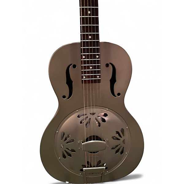 Used Gretsch Guitars G9201 Honeydipper Metal Round Neck metal Resonator Guitar
