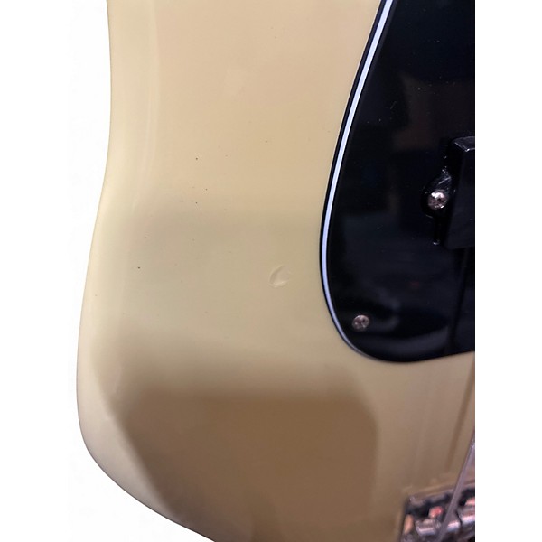 Used Fender Player II Precision Bass Yellow Electric Bass Guitar
