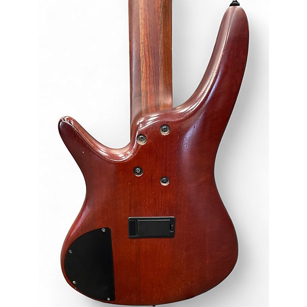 Used Ibanez SR505 5 String Walnut Electric Bass Guitar