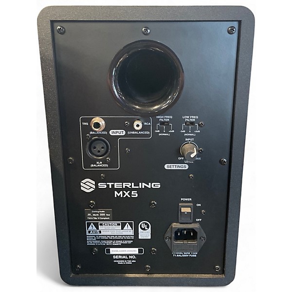 Used Sterling Audio MX5 Pair Powered Monitor