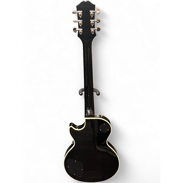 Used Epiphone Les Paul Custom Silverburst Solid Body Electric Guitar