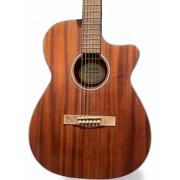 Used Fender CC60SCE Mahogany Acoustic Electric Guitar