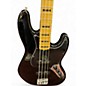 Used Fender American Deluxe Jazz Bass Black Electric Bass Guitar