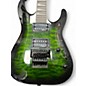 Used 2023 Jackson JS32 Dinky Trans Green Burst Solid Body Electric Guitar