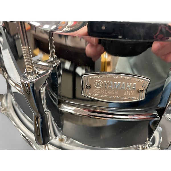Used Yamaha 14X6.5 Stage Custom Snare Stainless STeel Drum