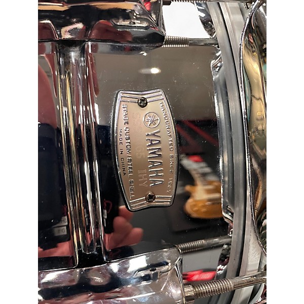 Used Yamaha 14X6.5 Stage Custom Snare Stainless STeel Drum