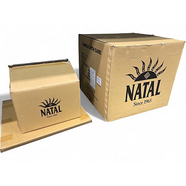 Used Natal Drums 4 Piece ORIGINALS WHITE SPARKLE Drum Kit