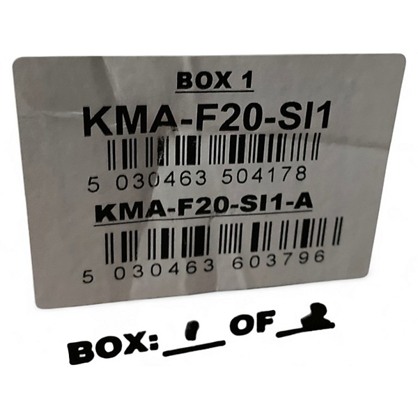 Used Natal Drums 4 Piece ORIGINALS WHITE SPARKLE Drum Kit