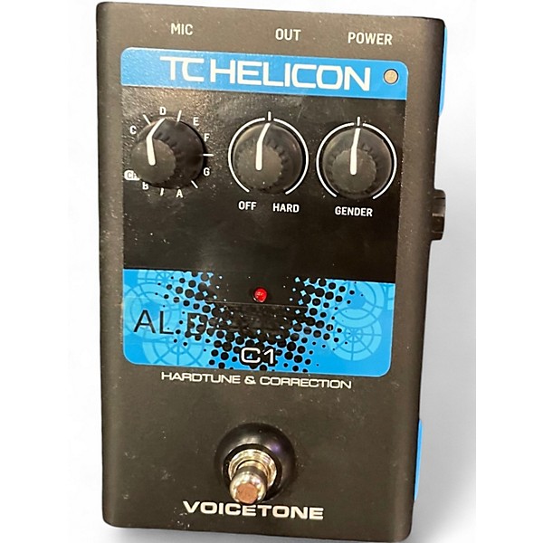 Used TC Helicon VOICETONE C1 Effect Pedal