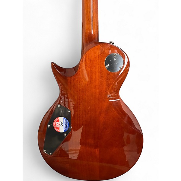 Used ESP LTD EC1000 Deluxe Brown Sunburst Solid Body Electric Guitar