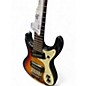Used Mosrite Mini Ventures 2 Tone Sunburst Solid Body Electric Guitar