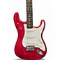 Used Squier Standard Stratocaster Candy Apple Red Solid Body Electric Guitar
