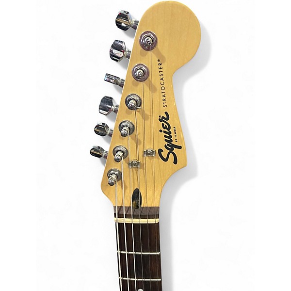 Used Squier Standard Stratocaster Candy Apple Red Solid Body Electric Guitar