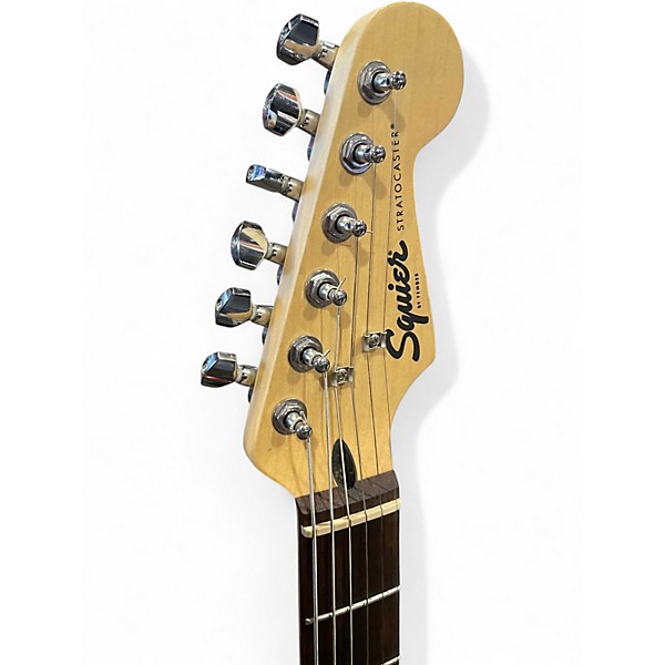 Used Squier Standard Stratocaster Candy Apple Red Solid Body Electric Guitar