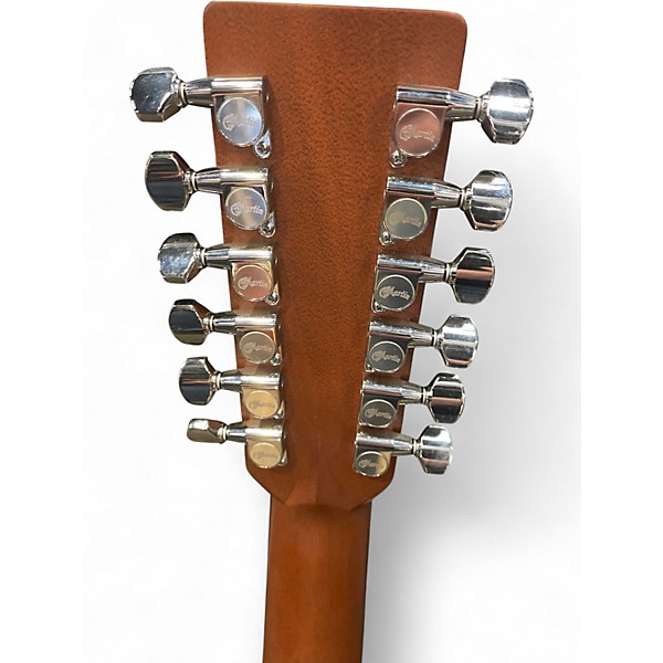 Used 2011 Martin D1228 Natural 12 String Acoustic Guitar