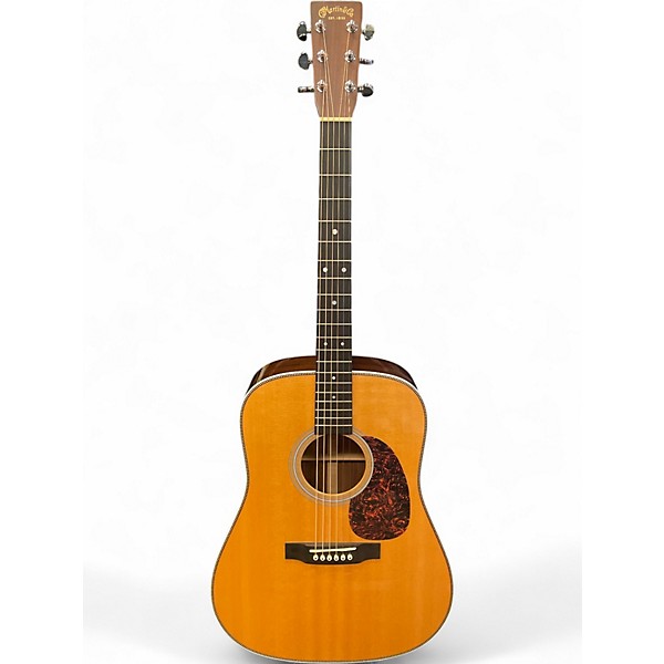 Used 2009 Martin HD28 Natural Acoustic Guitar