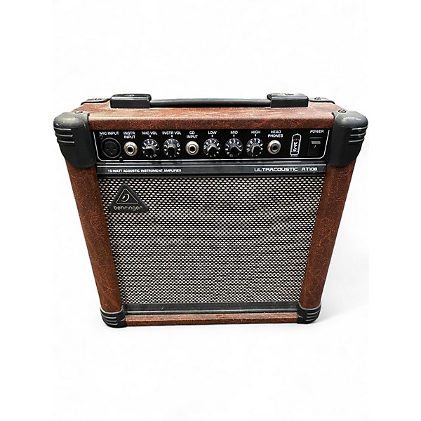 Used Behringer AT108 1X8 15W Ultracoustic Acoustic Guitar Combo Amp