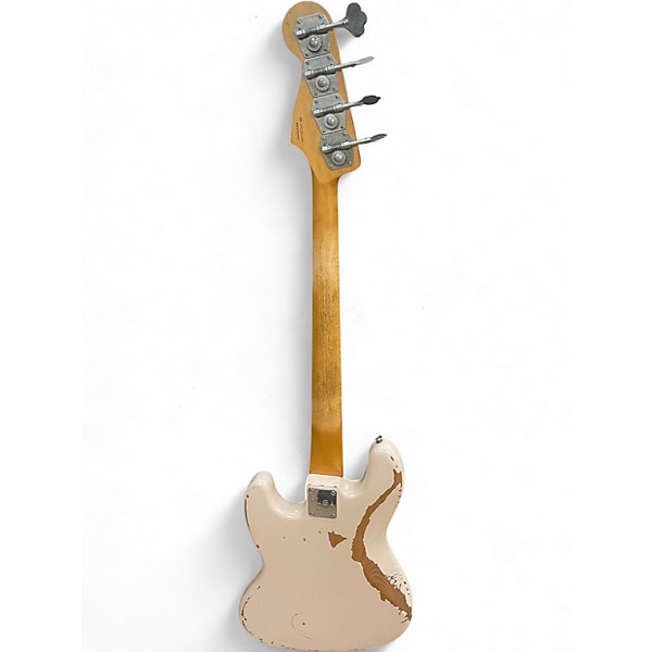 Used Fender Flea Signature Jazz Bass Shell Pink Electric Bass Guitar