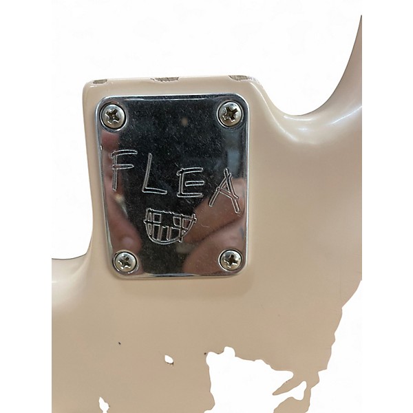 Used Fender Flea Signature Jazz Bass Shell Pink Electric Bass Guitar