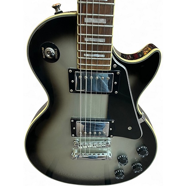 Used Epiphone Les Paul Custom Black Solid Body Electric Guitar