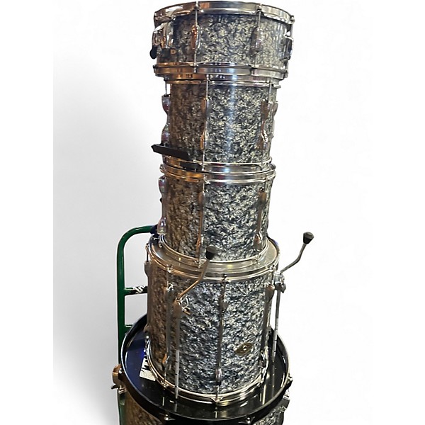 Used TAMA 5 Piece Rockstar White Drum Kit