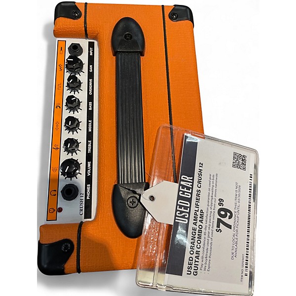 Used Orange Amplifiers Crush 12 Guitar Combo Amp