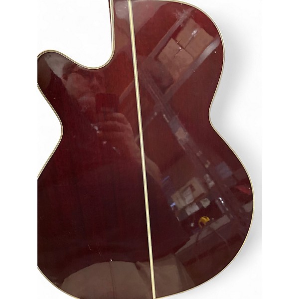 Used Takamine PT508 RED Acoustic Electric Guitar