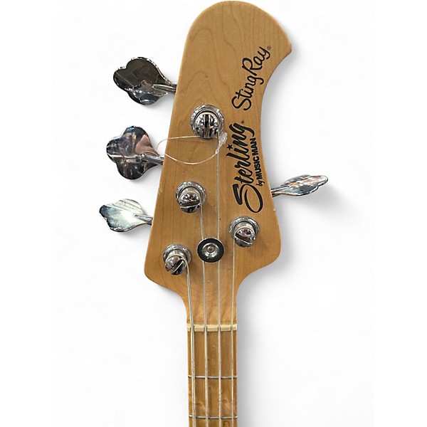 Used Sterling by Music Man Ray4 Butterscotch Electric Bass Guitar