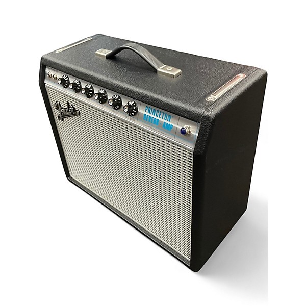 Used Fender 1968 Custom Princeton Reverb 12W 1x10 Tube Guitar Combo Amp