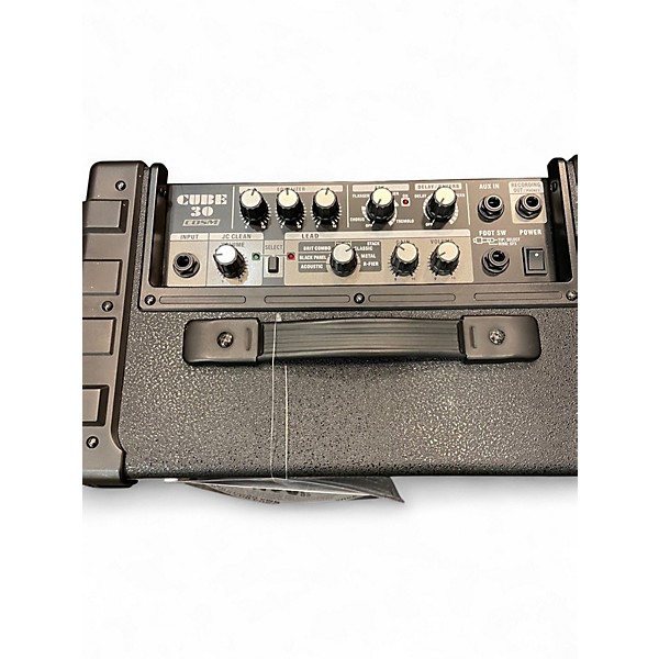 Used Roland Cube 30X 1x10 30W Cube Guitar Combo Amp