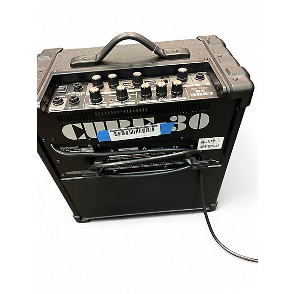 Used Roland Cube 30X 1x10 30W Cube Guitar Combo Amp