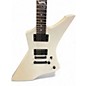 Used ESP LTD James Hetfield Snakebyte Snow White Solid Body Electric Guitar