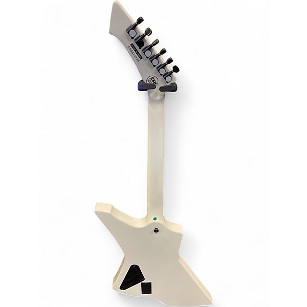 Used ESP LTD James Hetfield Snakebyte Snow White Solid Body Electric Guitar