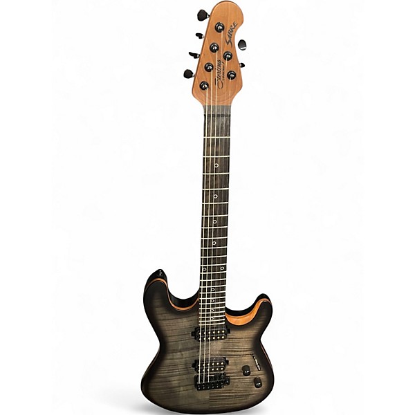 Used Sterling by Music Man SABRE Black Solid Body Electric Guitar