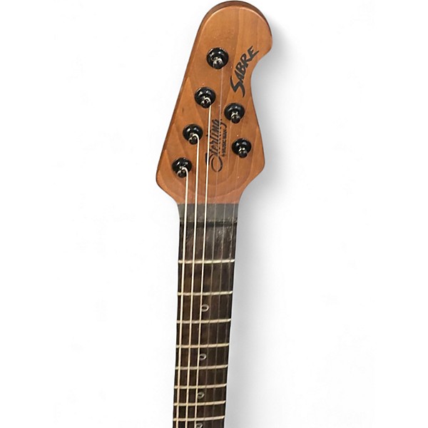 Used Sterling by Music Man SABRE Black Solid Body Electric Guitar