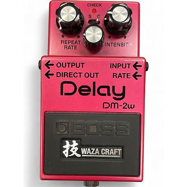 Used BOSS DM2W Delay Waza Craft Effect Pedal